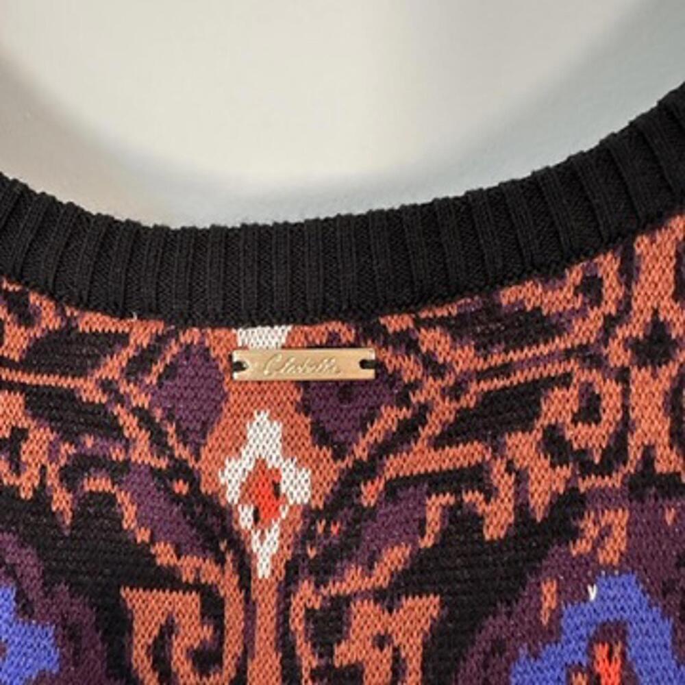 Cleobella Venezia Print Knit Maxi Dress XS Boho Festival Organic Cotton Payton - Picture 11 of 13
